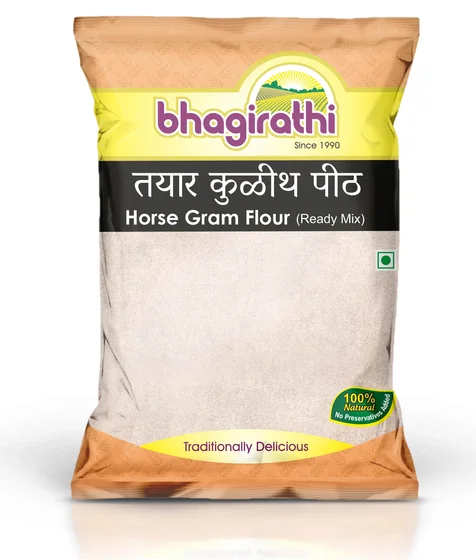 Bhagirathi Horse Gram Flour (Ready Mix) (तयार कुळीथ पीठ) pack