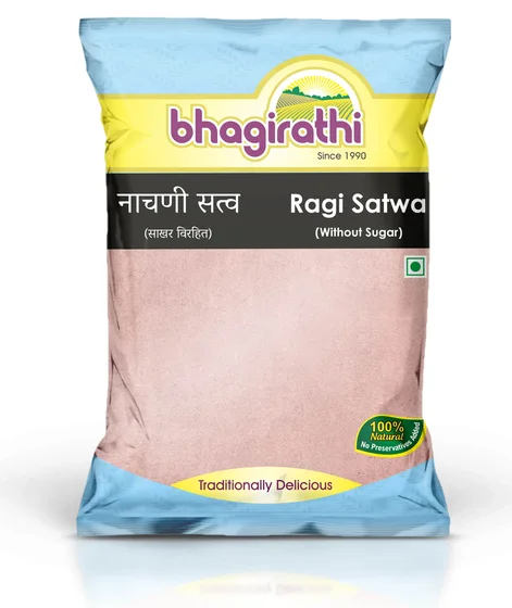 Bhagirathi Ragi Satwa (Without Sugar) (नाचणी सत्व (साखर विरहित)) pack